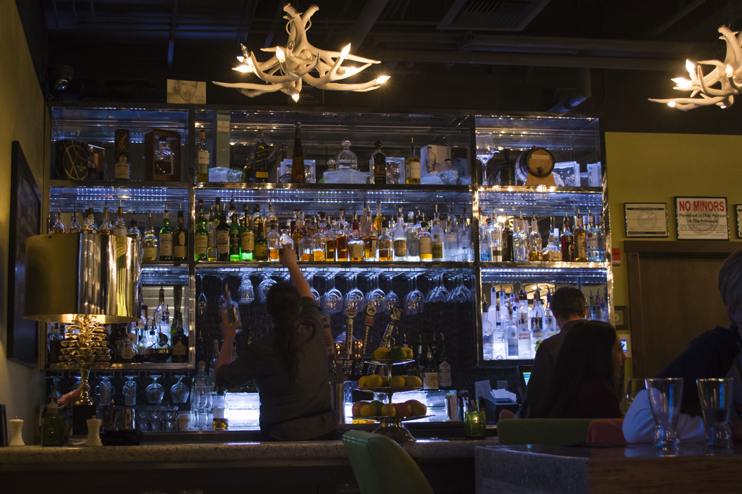 You'll love the swanky vibe and killer cocktails at 10 Below.