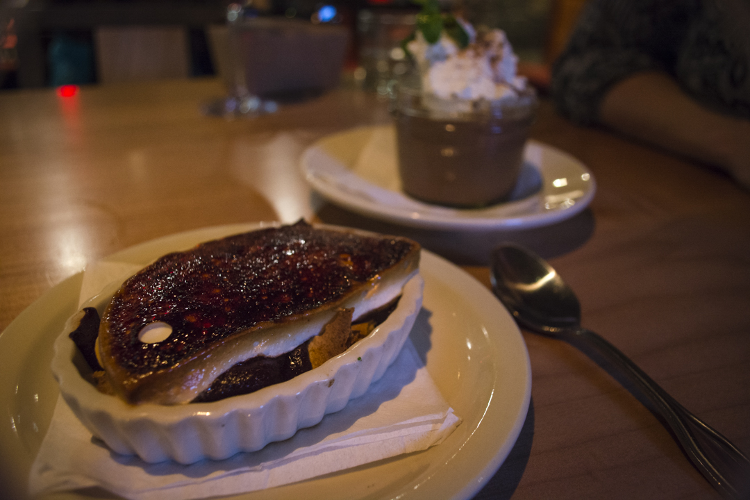 Will it be the S'mores Tart or the Godiva Chocolate Panna Cotta?