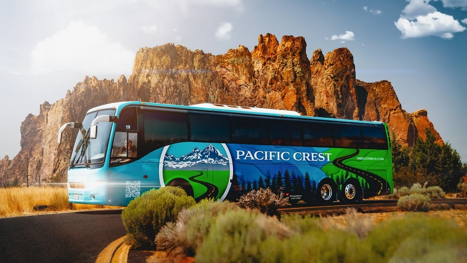 Pacific Crest Bus Lines in Bend, Oregon