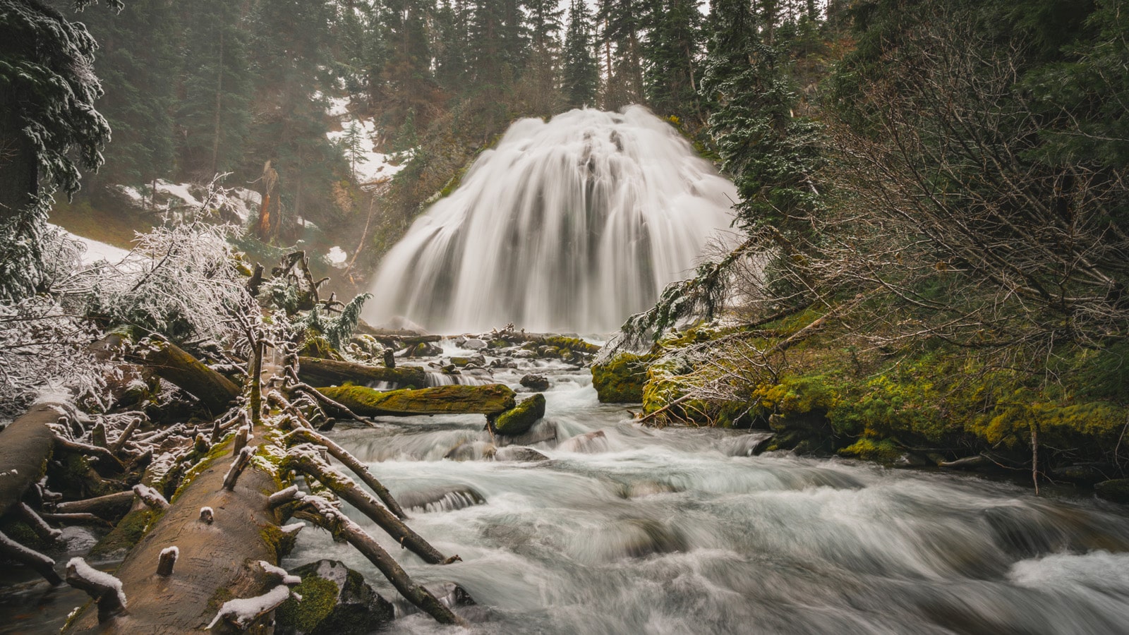 Waterfalls near Bend, Oregon
